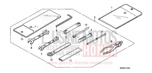 OUTILS NSR125RY de 2000
